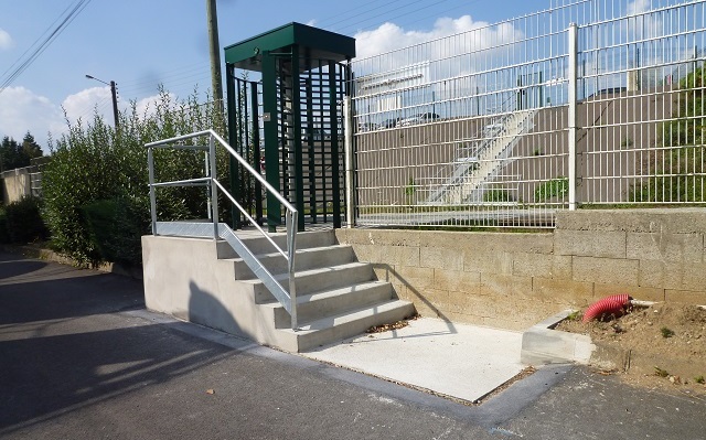 Escalier beton tourniquet morbihan